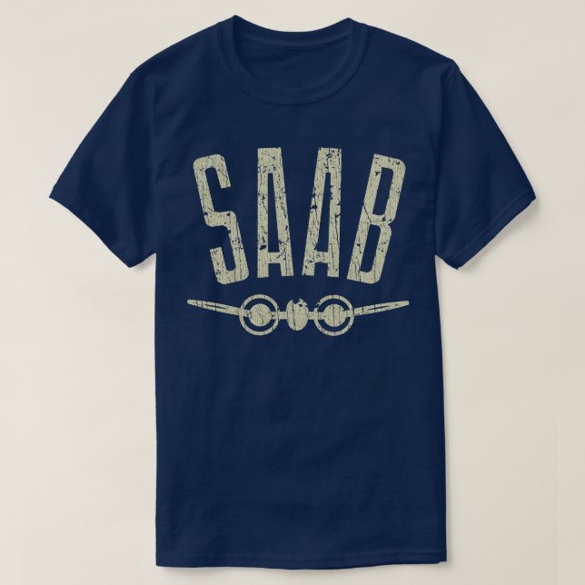 Saab Svenska Aeroplan Aktie Bolag 1965  T-Shirt (Design Front)
