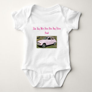 saab v4 baby bodysuit
