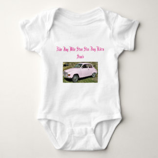 saab v4 baby bodysuit