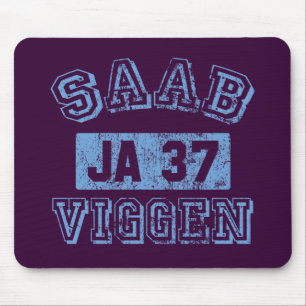 Saab Viggen - BLUE Mouse Pad