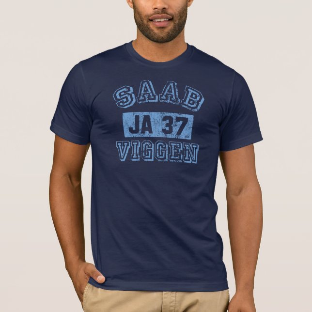 Saab Viggen - BLUE T-Shirt (Front)