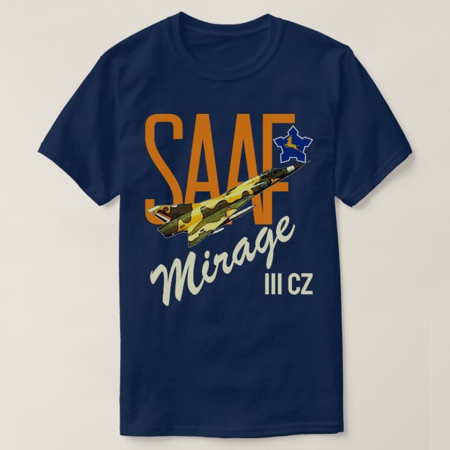 SAAF MIRAGE III CZ T-Shirt (Design Front)
