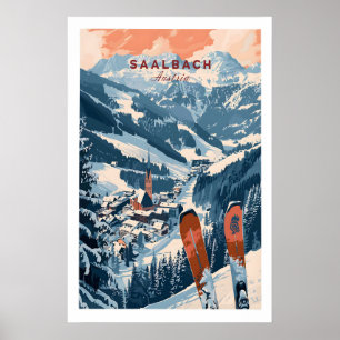 Saalbach Print Austria 1
