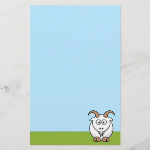 Saanen Goat Stationery