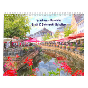 Saarburg Kalender – Stadt & Sehenswürdigkeite Calendar