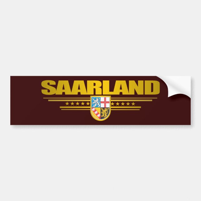 Saarland Pride Bumper Sticker (Front)