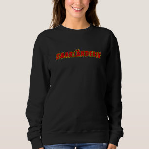 Saarlanderin Germany German Pride Federal State Sa Sweatshirt