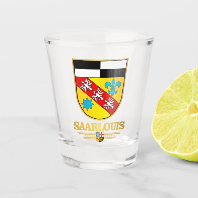 Saarlouis Kreis COA Shot Glass (Front)