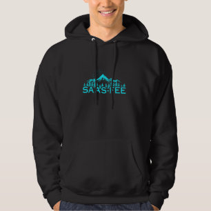 Saas-Fee Ski Resort Swiss Alps Skiing Switzerland Hoodie