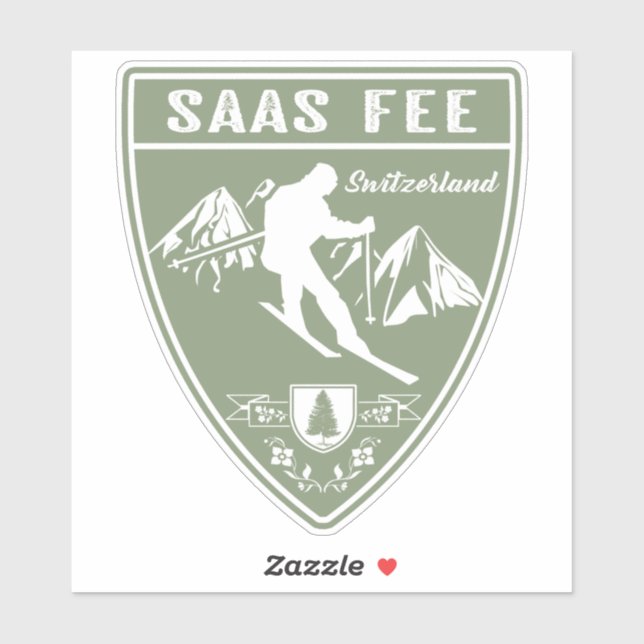 Saas Fee Switzerland (Sheet)