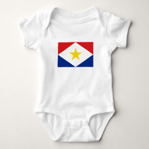 Saba Flag Baby Bodysuit
