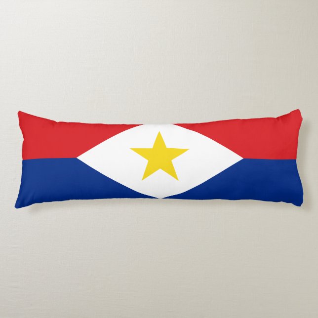 Saba Flag Body Cushion (Front)