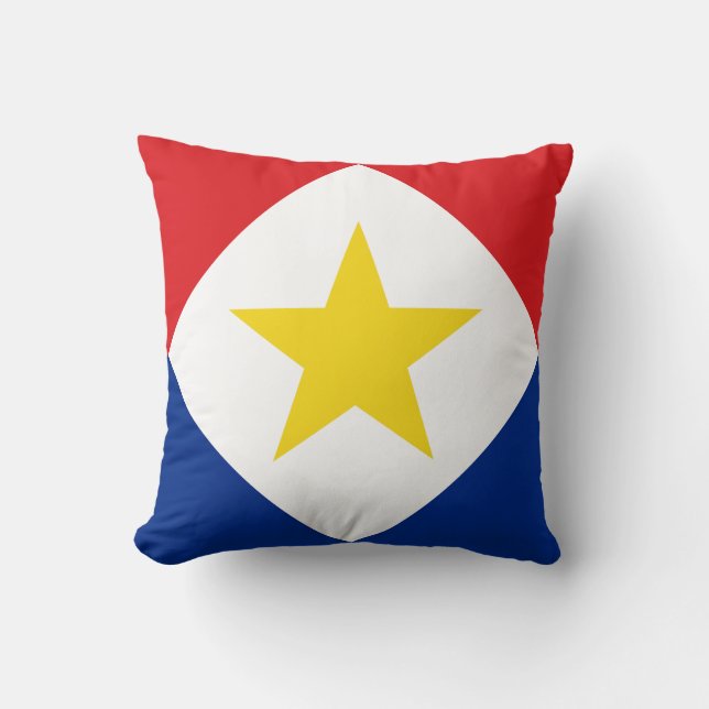 Saba Flag Cushion (Front)
