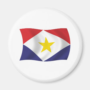 Saba Flag Magnet