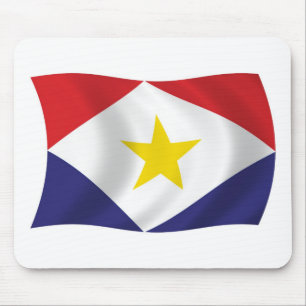 Saba Flag Mousepad
