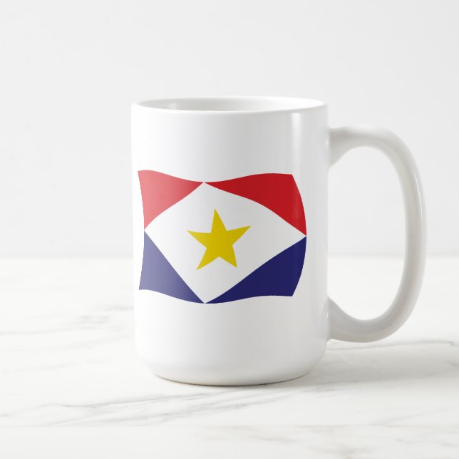 Saba Flag Mug (Right)
