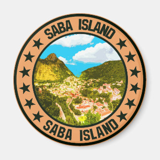 Saba Island                                        Magnet