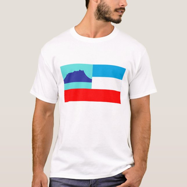 Sabah flag T-Shirt (Front)