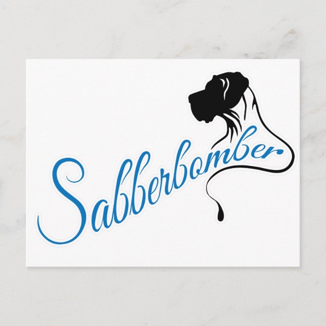 Sabberbomber Postcard (Front)