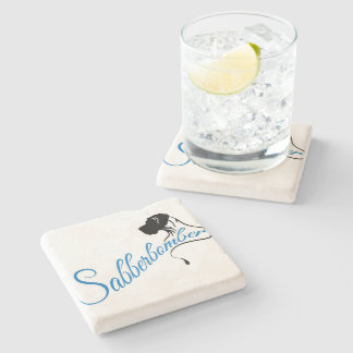 Sabberbomber Stone Coaster