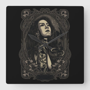 Sabda Alam Square Wall Clock