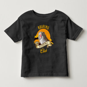 Sabertooth Tiger Retro Sunset Adventure Club Toddler T-Shirt
