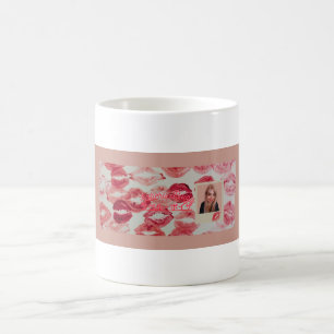 Saberu Boiza Kiss Banner Coffee Mug