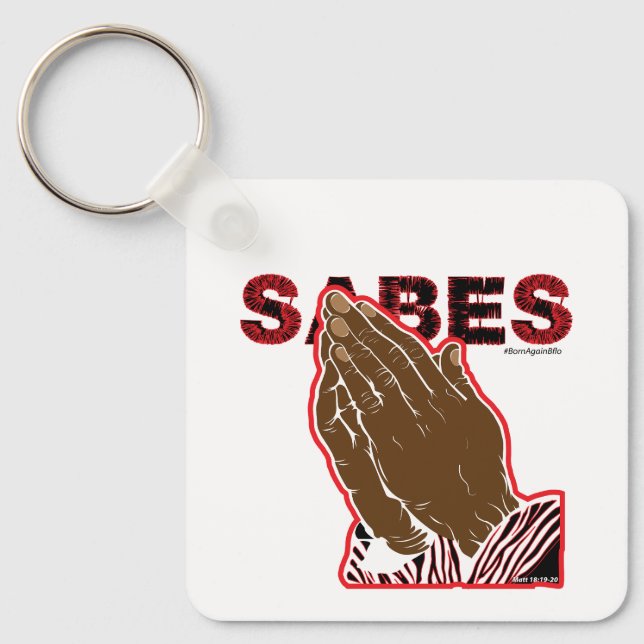 SABES Black History month  Key Ring (Front)