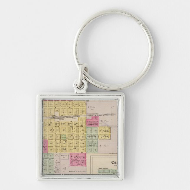 Sabetha, Centralia and Taylor Rapids, Kansas Key Ring (Front)