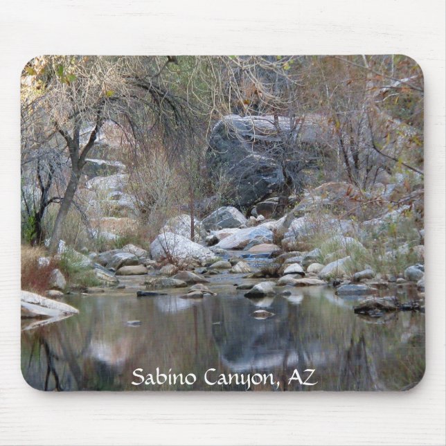 Sabino Canyon Creek - Mousepad (Front)