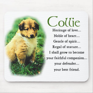 Sable Collie Gifts Mouse Pad