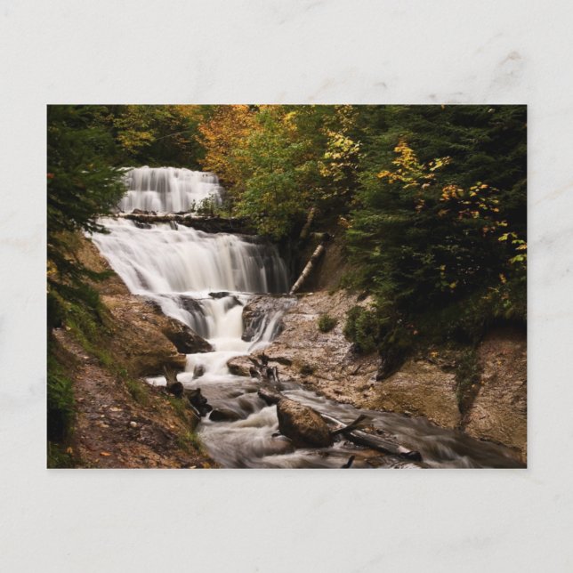 Sable Falls In Autumn Postcard (Front)