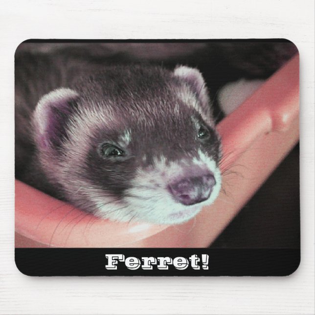 Sable Ferret Mousepad (Front)