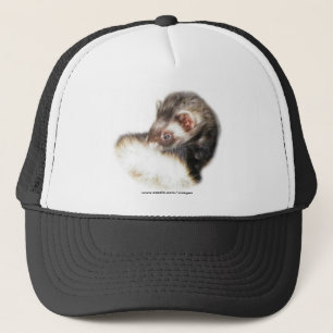 Sable Ferret Picture Trucker Hat
