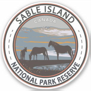 Sable Island National Park Reserve Canada Vintage