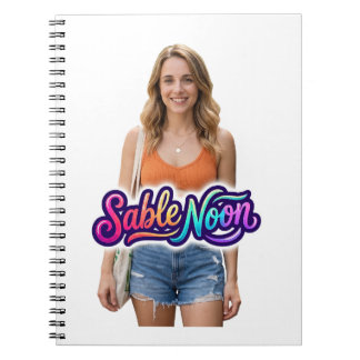 Sable Noon Beauty Pose #1 Notebook