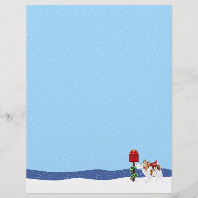 Sable Papillon Christmas Mail (Front)