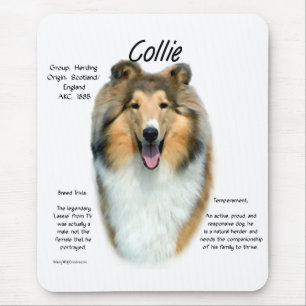 Sable Rough Collie Meet the Breed Mouse Pad