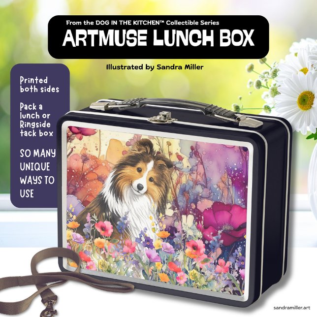 SABLE the Sheltie Metal Lunch Box (Creator Uploaded)