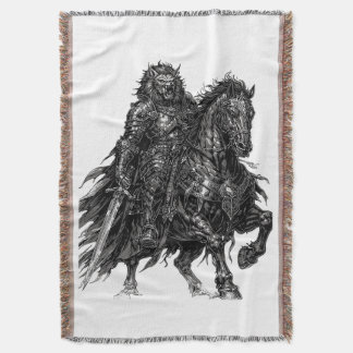 Sabnock, A Beast of Dominion Throw Blanket