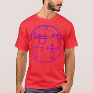 Sabnock Sigil Builds High Towers Purple Gradient T-Shirt