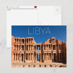 Sabratha, Libya Travel Postcard