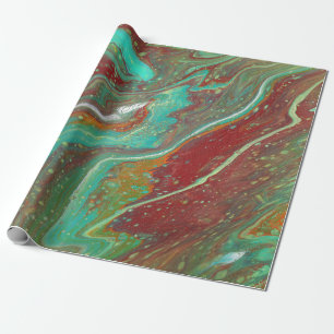 Sabre Dance 3 Flowing Abstract Wrapping Paper