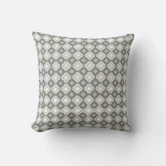 Sabre Grey Throw Pillow