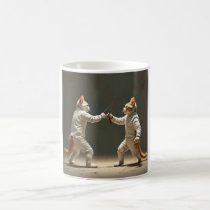 sabre kitties coffee mug