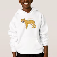 Sabre-toothed tiger illustration