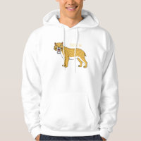 Sabre-toothed tiger illustration
