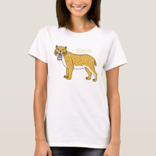 Sabre-toothed tiger illustration T-Shirt