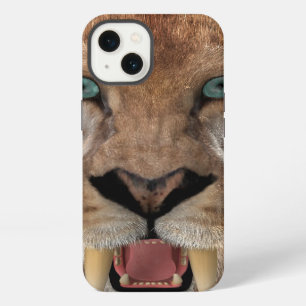 Sabre Toothed Ttiger or Smilodon iPhone Case