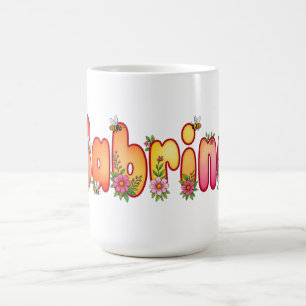 Sabrina - Floral and Bee Design Mug